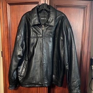 Classic Black Leather Jacket for Men